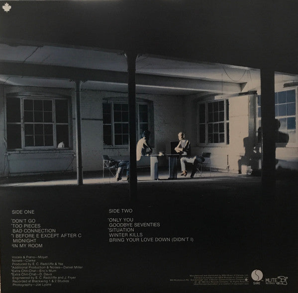 Yazoo : Upstairs At Eric's (LP, Album)
