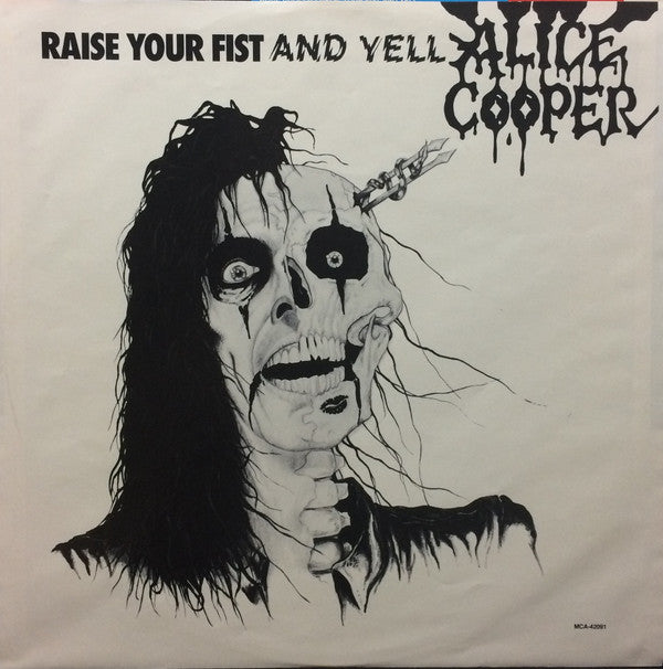 Alice Cooper (2) : Raise Your Fist And Yell (LP, Album)