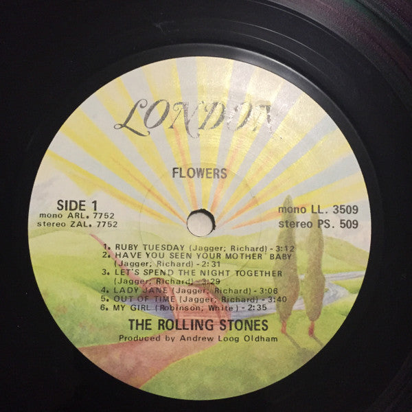 The Rolling Stones : Flowers (LP, Comp)