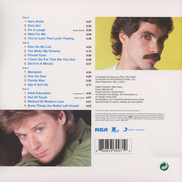 Daryl Hall & John Oates : The Very Best Of (2xLP, Comp, Ltd, RE, RM, Gra)