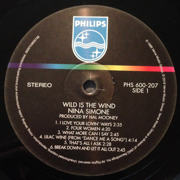 Nina Simone : Wild Is The Wind (LP, Album, RE, 180)
