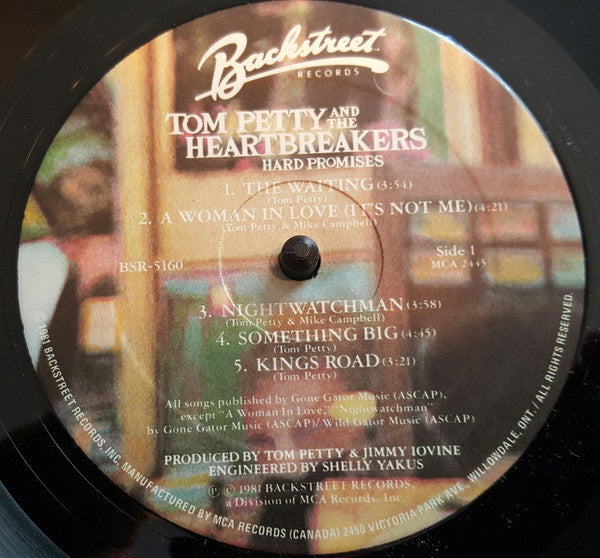 Tom Petty And The Heartbreakers : Hard Promises (LP, Album)