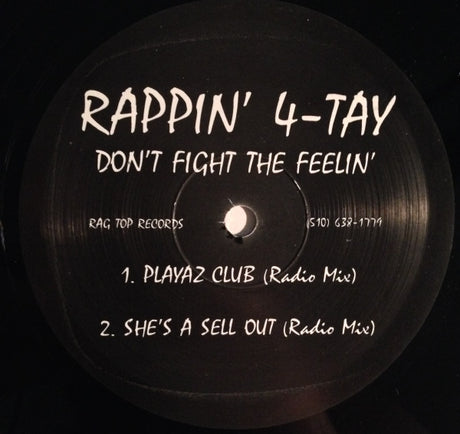Rappin' 4-Tay : Playaz Club (12")