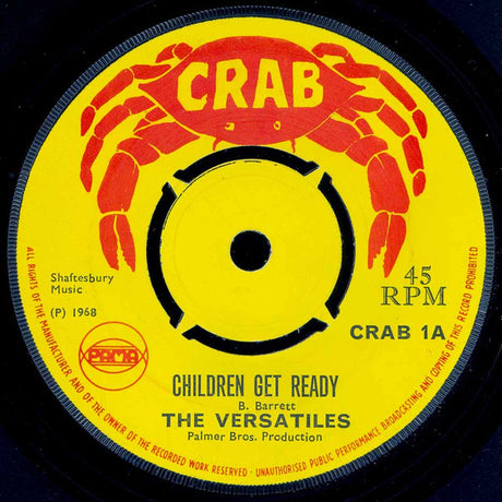The Versatiles : Children Get Ready (7", Single, 4 p)