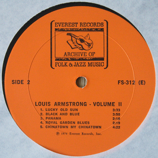 Louis Armstrong, Fats Waller, Joe Venuti, Barney Bigard, Earl Hines, Red Nichols, Eddie Condon : The Immortal Louis Armstrong (3xLP, Comp)