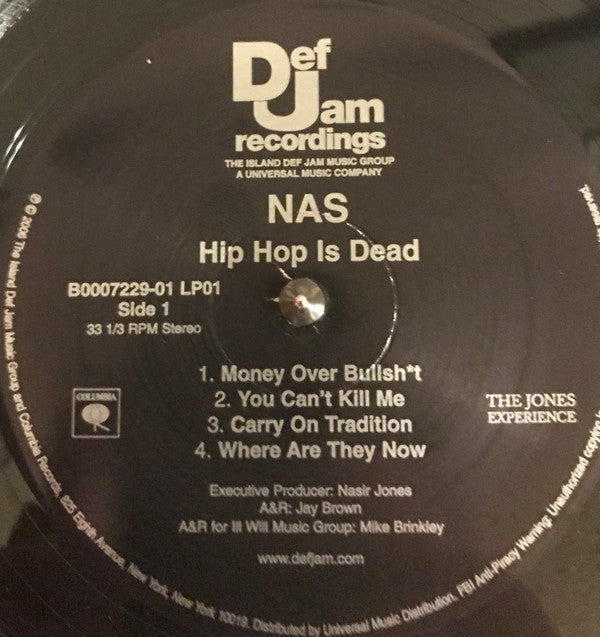 Nas : Hip Hop Is Dead (2xLP, Album)