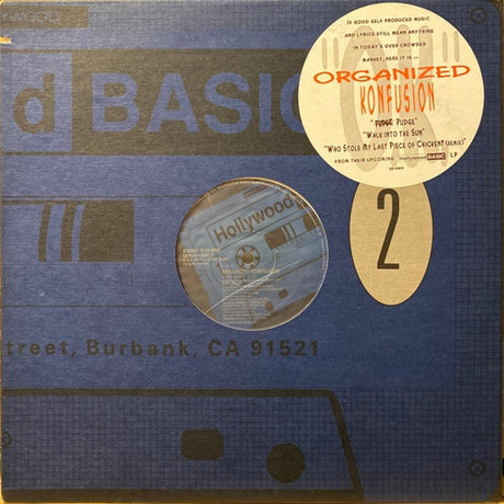 Organized Konfusion : Fudge Pudge / Walk Into The Sun (12", Promo)