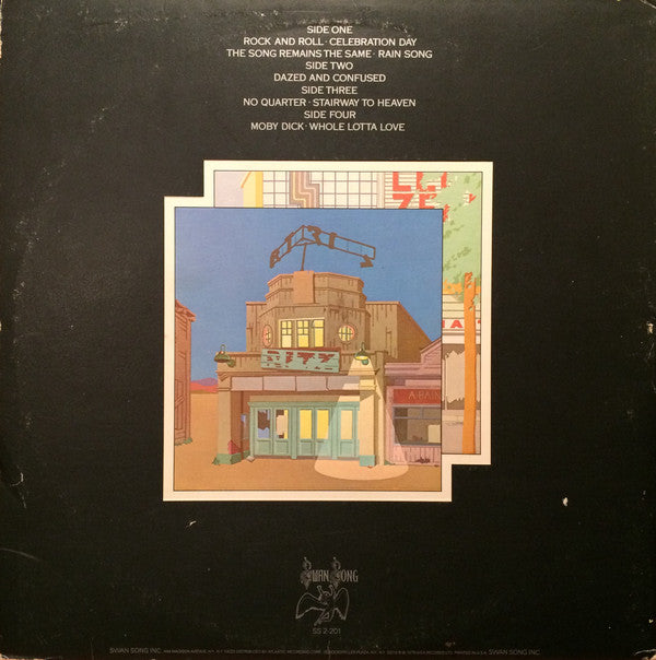 Led Zeppelin : The Soundtrack From The Film The Song Remains The Same (2xLP, Album, SRC)