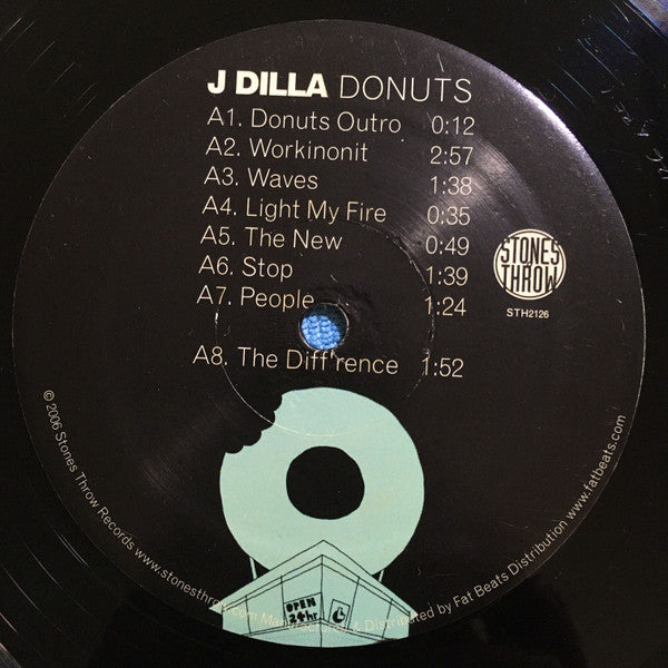 J Dilla : Donuts (2x12", Album, RP)