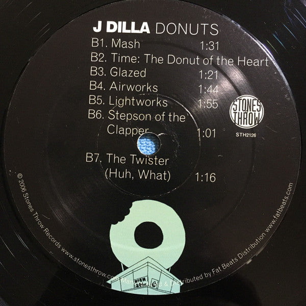 J Dilla : Donuts (2x12", Album, RP)