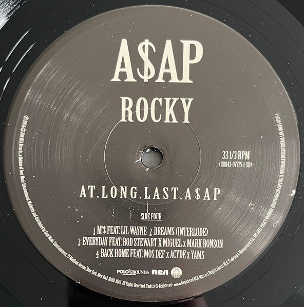 ASAP Rocky : At.Long.Last.A$AP (2xLP, Album)