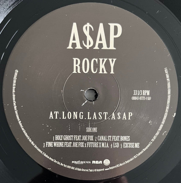ASAP Rocky : At.Long.Last.A$AP (2xLP, Album)