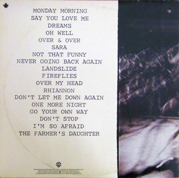 Fleetwood Mac : Fleetwood Mac Live (2xLP, Album, Sma)