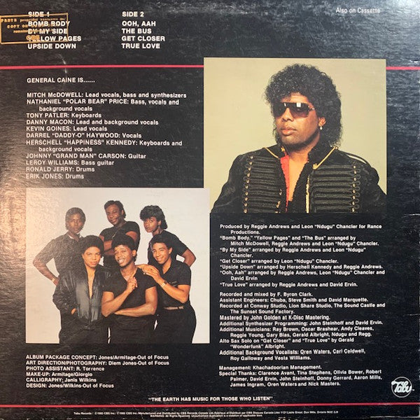 General Caine : Dangerous (LP, Album)