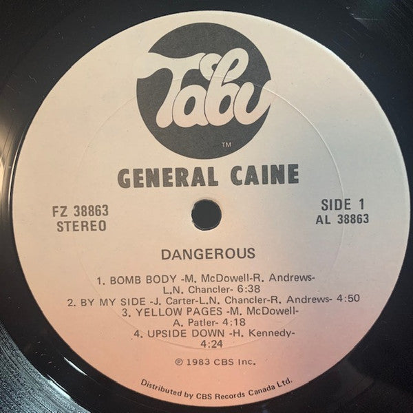 General Caine : Dangerous (LP, Album)