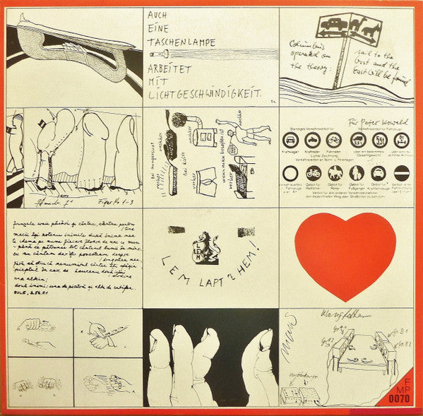 Peter Kowald Quintet : Peter Kowald Quintet (LP, RE)