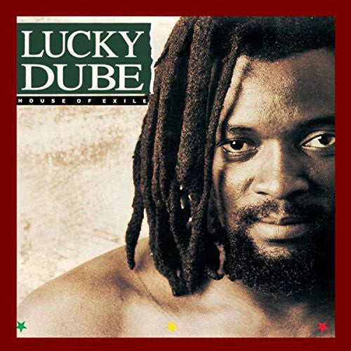 Lucky Dube : House Of Exile (LP, Album, Comp, RE)