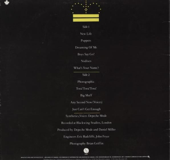 Depeche Mode : Speak & Spell (LP, Album)