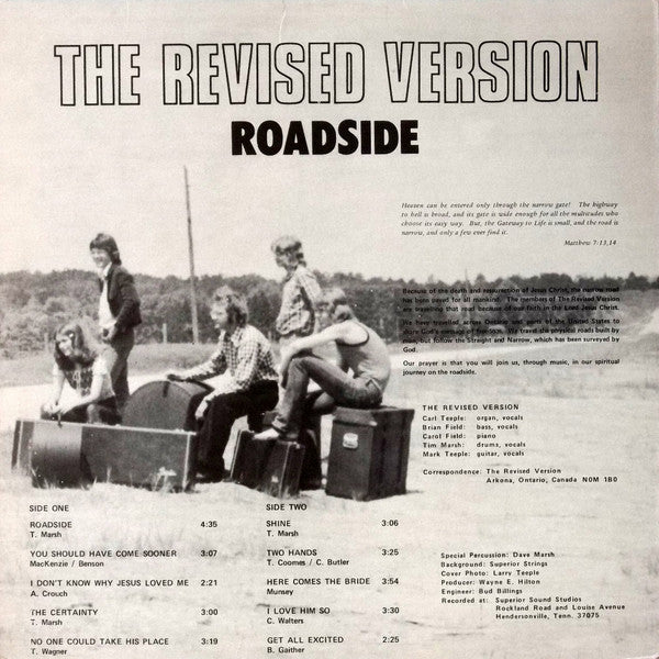 The Revised Version : Roadside (LP, Album)