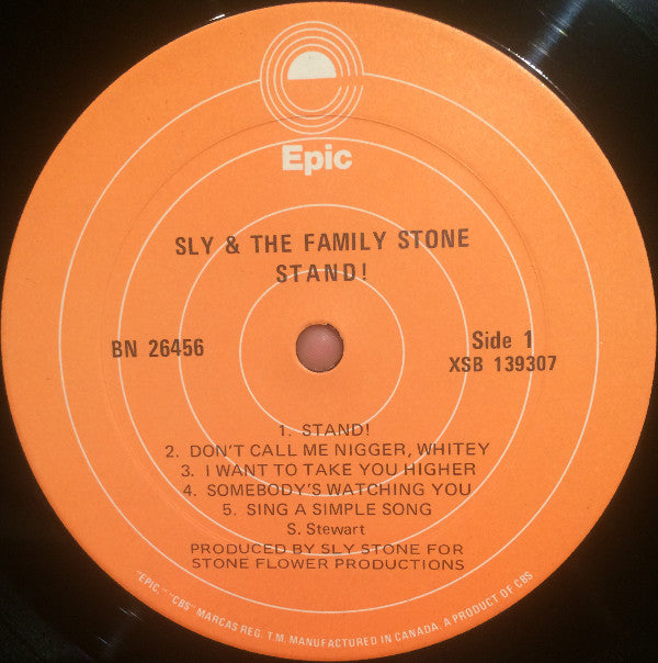 Sly & The Family Stone : Stand! (LP, Album, RE, Uni)