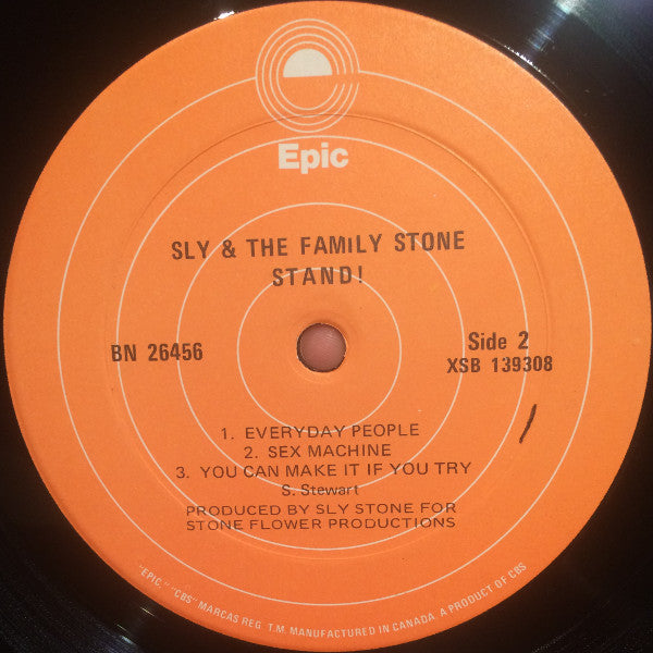 Sly & The Family Stone : Stand! (LP, Album, RE, Uni)