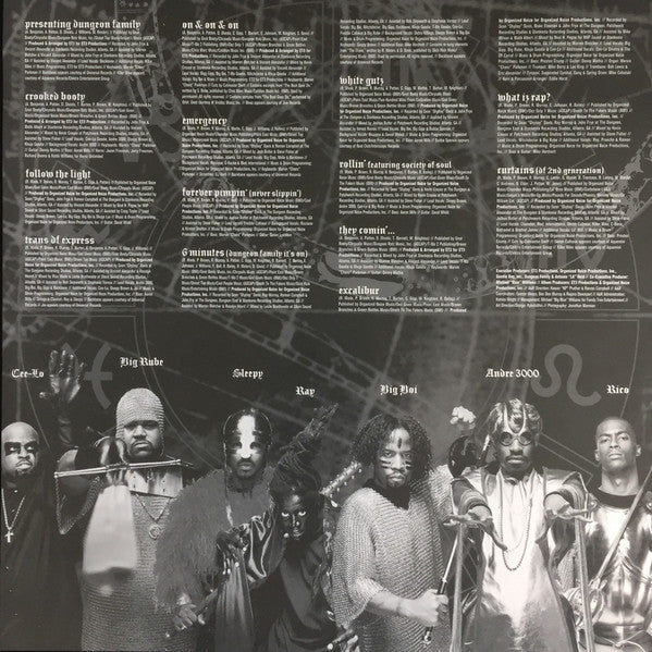 Dungeon Family : Even In Darkness (2xLP, Album, Ltd, RE, Whi)