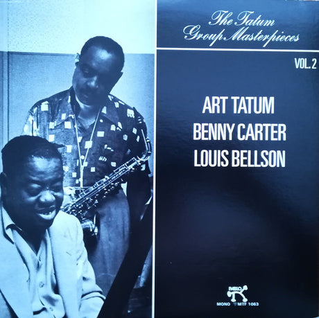 Art Tatum / Benny Carter / Louis Bellson : The Tatum Group Masterpieces Vol. 2 (LP, Album, Mono)