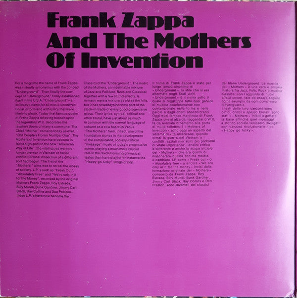 Frank Zappa And The Mothers : Pop History Vol. 11 (2xLP, Comp, Gat)