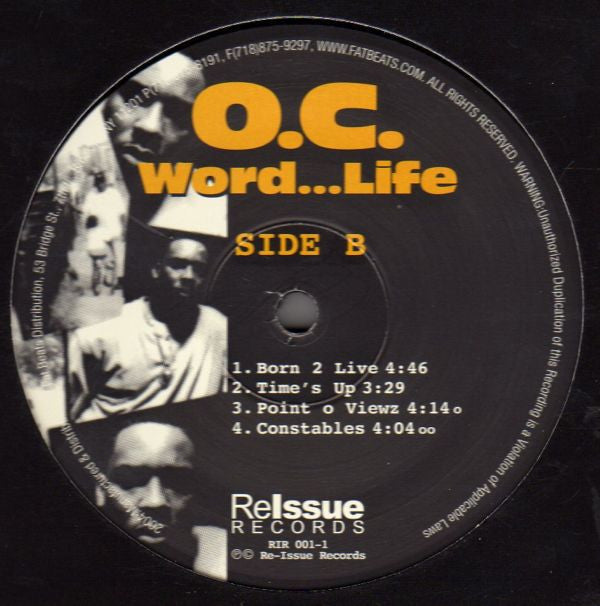 O.C. : Word...Life (2xLP, Album, RE)