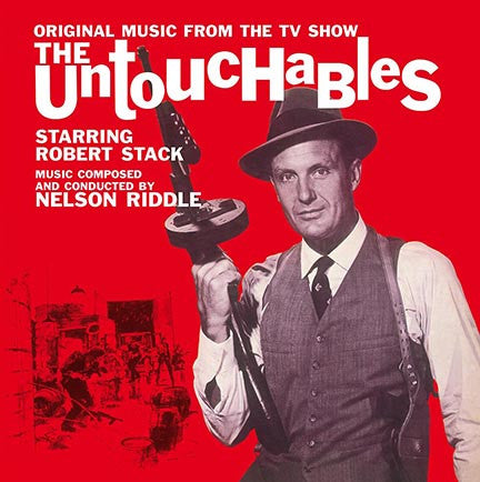 Nelson Riddle : The Untouchables (LP, Album, RE, Red)