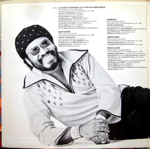 Lonnie Liston Smith And The Cosmic Echoes : Reflections Of A Golden Dream (LP, Album, Hol)