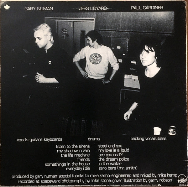 Tubeway Army featuring Gary Numan : Tubeway Army (LP, Album, RE)