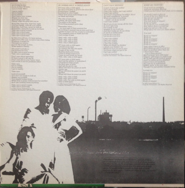 Curtis Mayfield : Back To The World (LP, Album, Club, Gat)