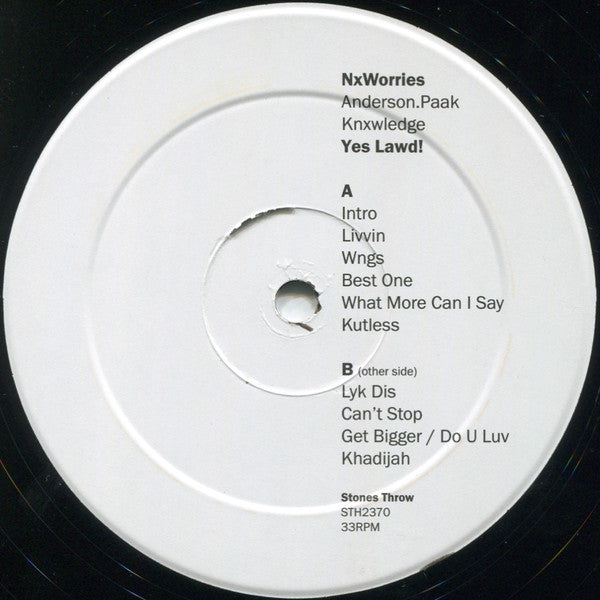 NxWorries : Yes Lawd! (2xLP, Album, Gat)