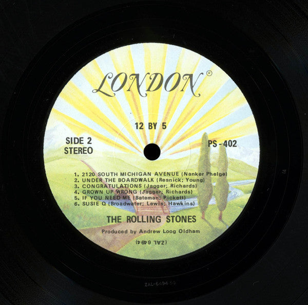 The Rolling Stones : 12 X 5 (LP, Album, RE)