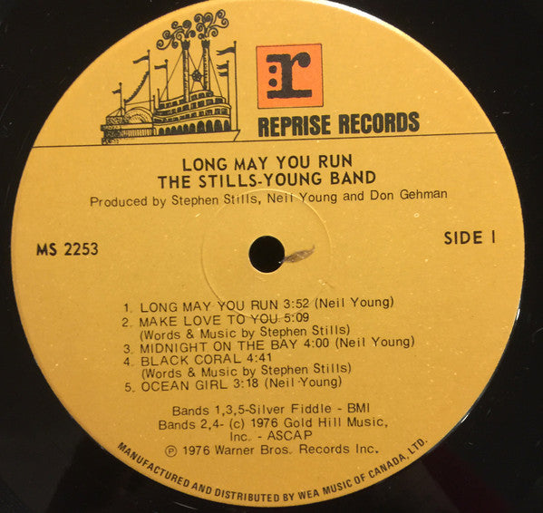 The Stills-Young Band : Long May You Run (LP, Album)