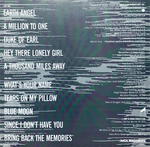 New Edition : Under The Blue Moon (LP, Album)