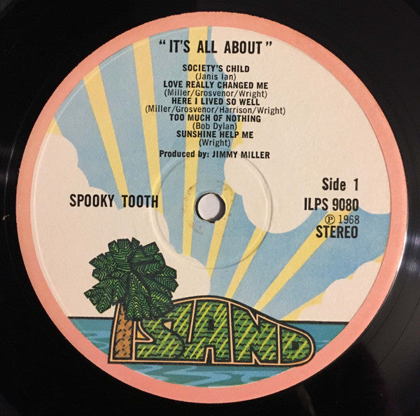 Spooky Tooth : It's All About (LP, Album, RP)