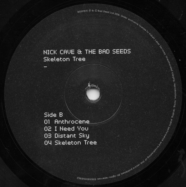 Nick Cave & The Bad Seeds : Skeleton Tree (LP, Album, RE)