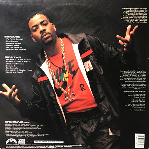 The D.O.C. : No One Can Do It Better (LP, Album, Spe)