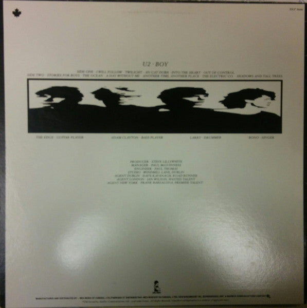 U2 : Boy (LP, Album)