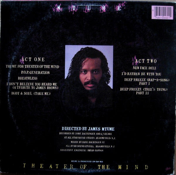 Mtume : Theater Of The Mind (LP, Album)