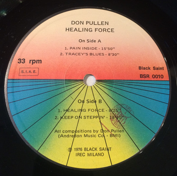 Don Pullen : Healing Force (LP, Album, RP)