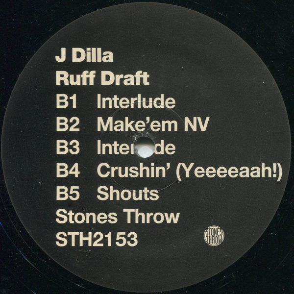 J Dilla : Ruff Draft (12", EP, RE + 12", S/Sided)