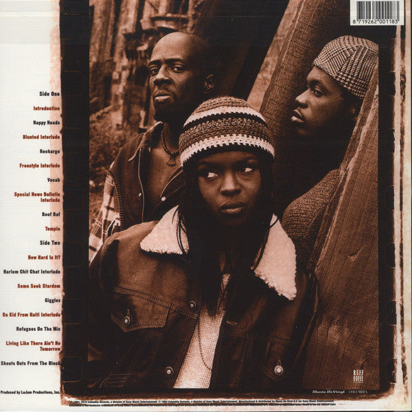 Fugees : Blunted On Reality (LP, Album, RE, 180)