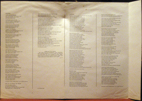 Leonard Cohen : Songs Of Leonard Cohen (LP, Album, RP)