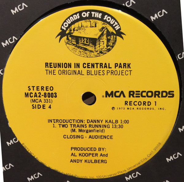 The Blues Project : Reunion In Central Park (2xLP, Album)