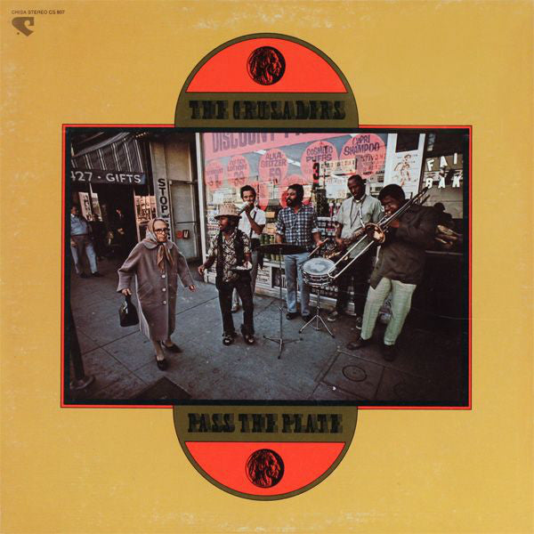 The Crusaders : Pass The Plate (LP, Album)
