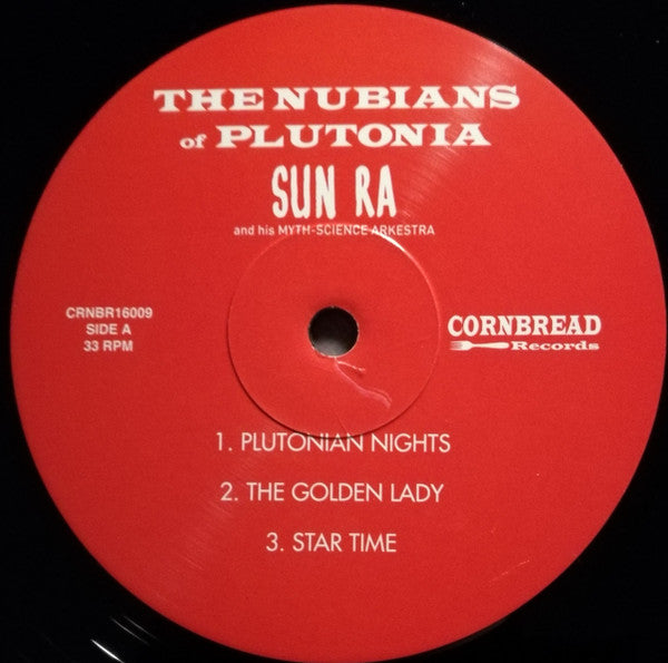The Sun Ra Arkestra : The Nubians Of Plutonia (LP, Album, RE, Unofficial, 180)