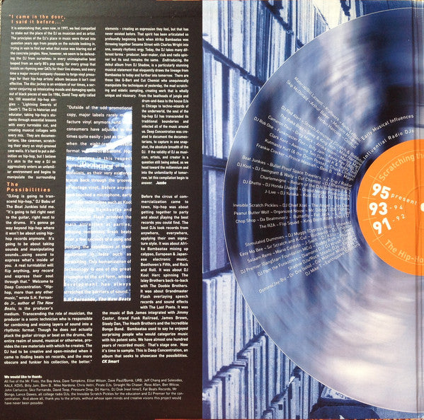 Various : Deep Concentration (2xLP, Comp)